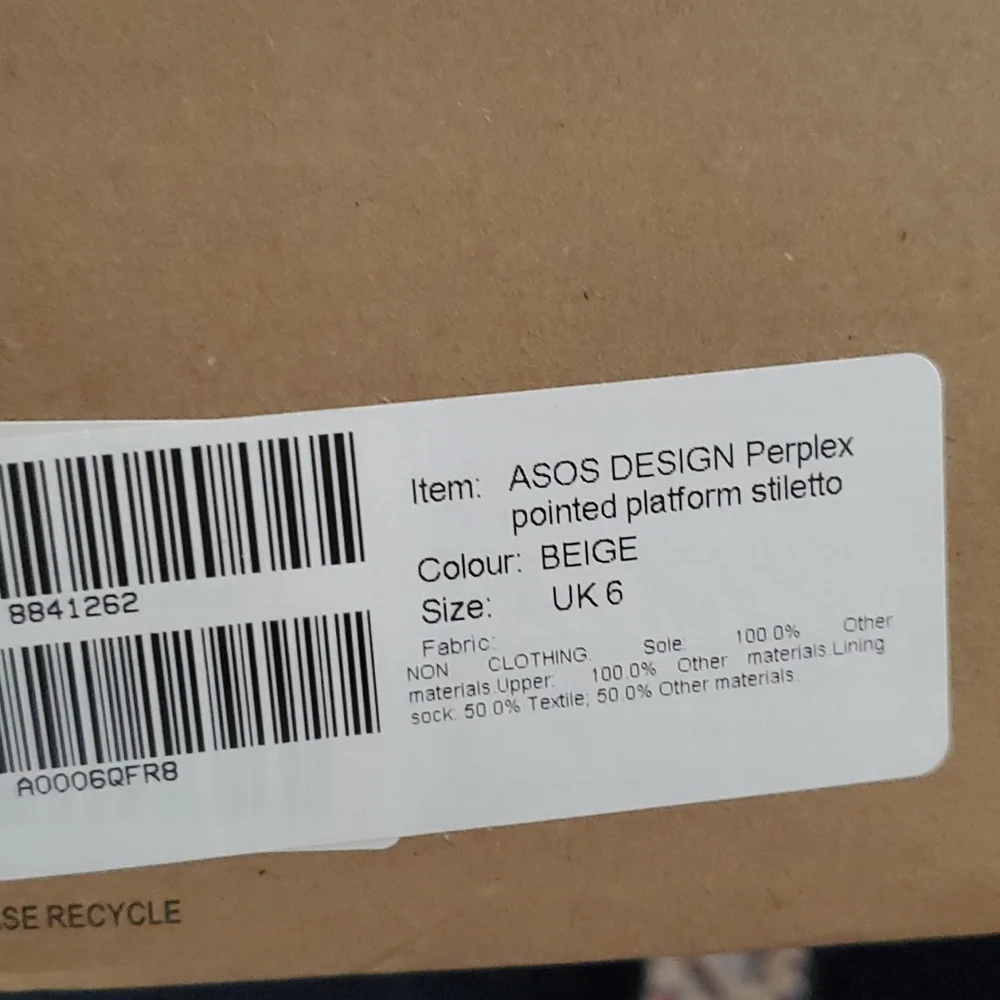 NWT Pointed Platform Heels
